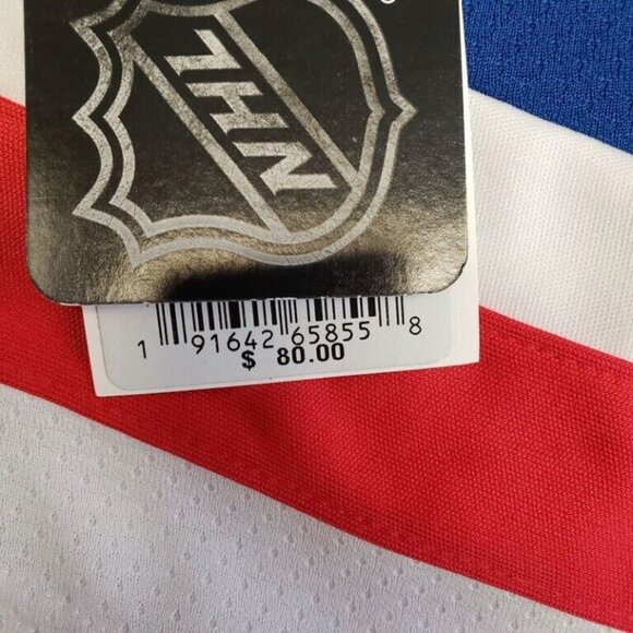 NHL New York Rangers Rick Nash Home Replica Jersey Youth Size L/XL Blue - Picture 6 of 9